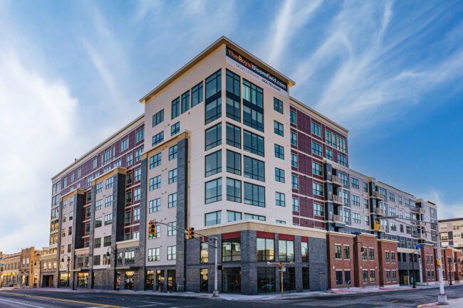 Front of building of the royal bloomfield